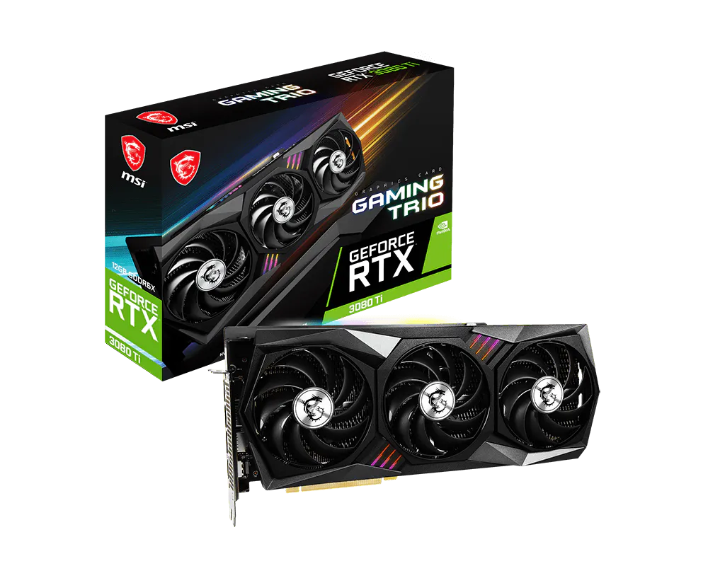 MSI GeForce RTX 3080 Ti GAMING TRIO 12G